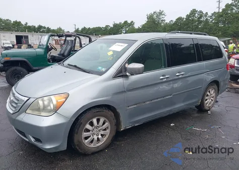 2009 Honda Odyssey Ex из США, поврежденный, VIN 5FNRL38409B006953
